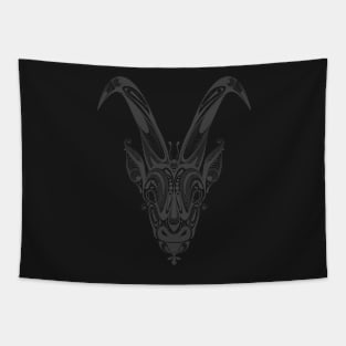 Capricorn Geometric Artwork Tapestry