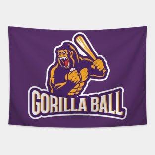 Gorilla Ball | Vintage Baseball in Baton Rouge Tapestry