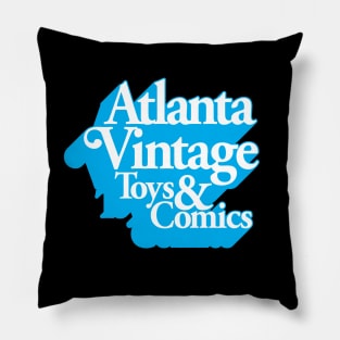 Atlanta Vintage Toys & Comics Pillow