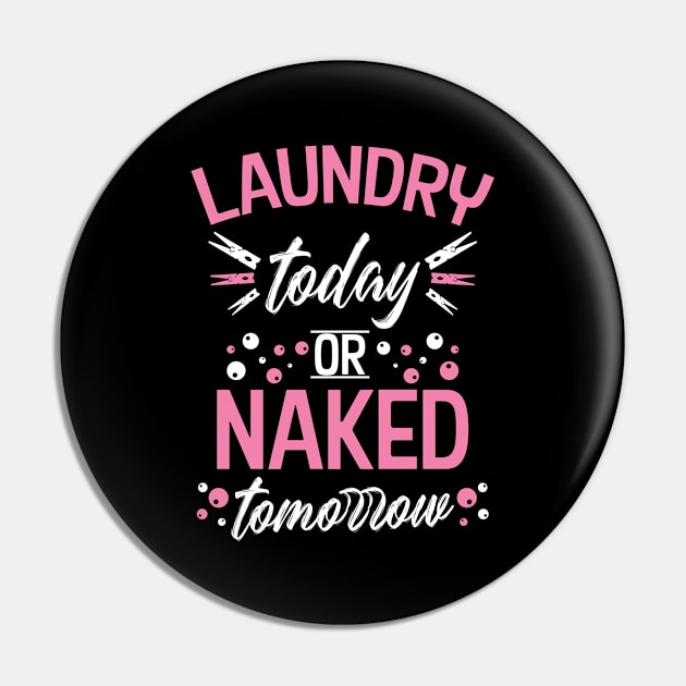 Laundry Washing Housewife Pin by Teeladen