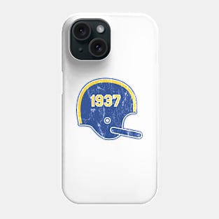 Los Angeles Rams Year Founded Vintage Helmet Phone Case