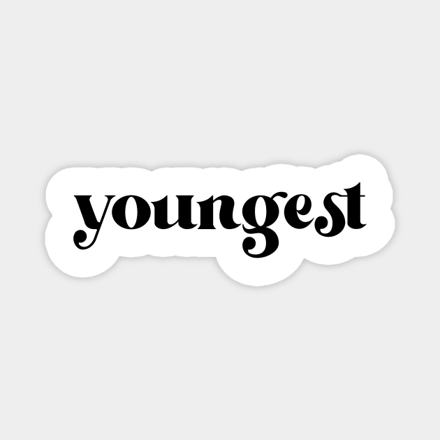 youngest one Magnet by HAIFAHARIS