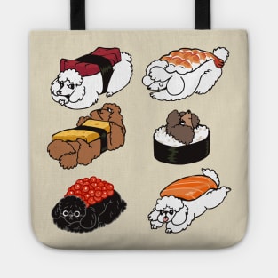 Sushi Poodle Tote