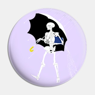 Morton the Salt Skeleton Pin