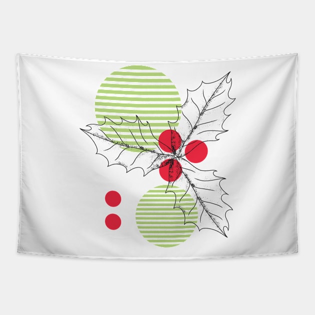 Minimal Christmas Tapestry by Urban_Vintage