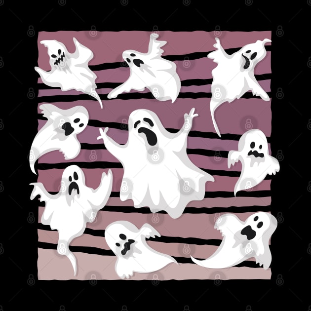 GHOSTS HALLOWEEN by madeinchorley