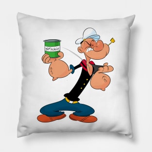 Popeye getting his spinach Pillow