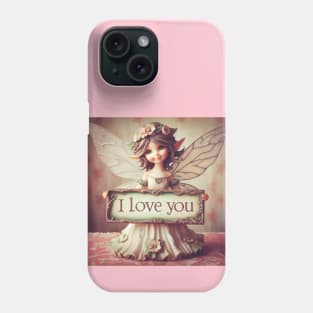 Valentine I Love You Pixie Fairy Phone Case