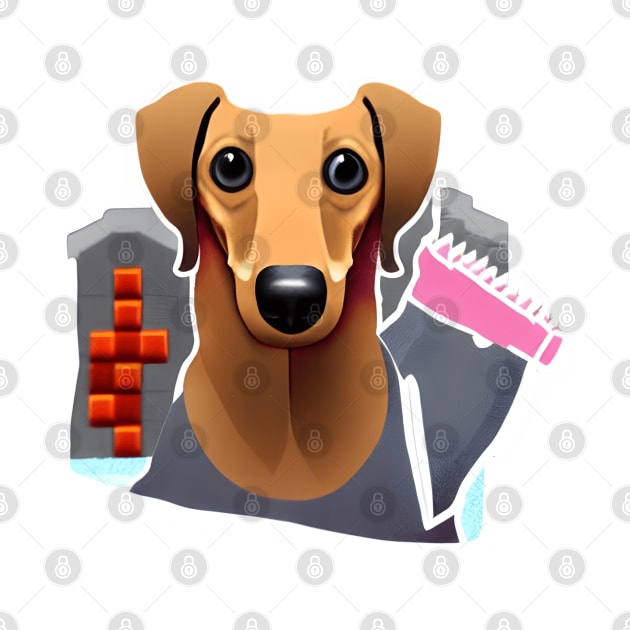 Dachshund for Dog Lover 2023 by Foul Way