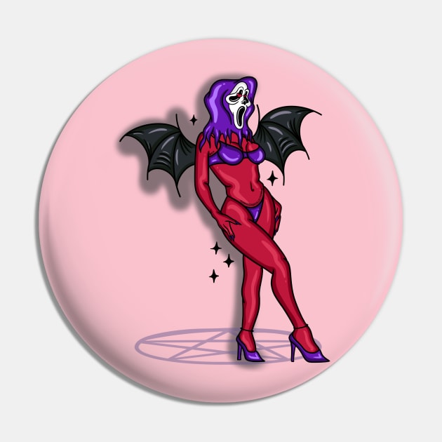 Fallen Angel Pin by BreezyArtCollections 