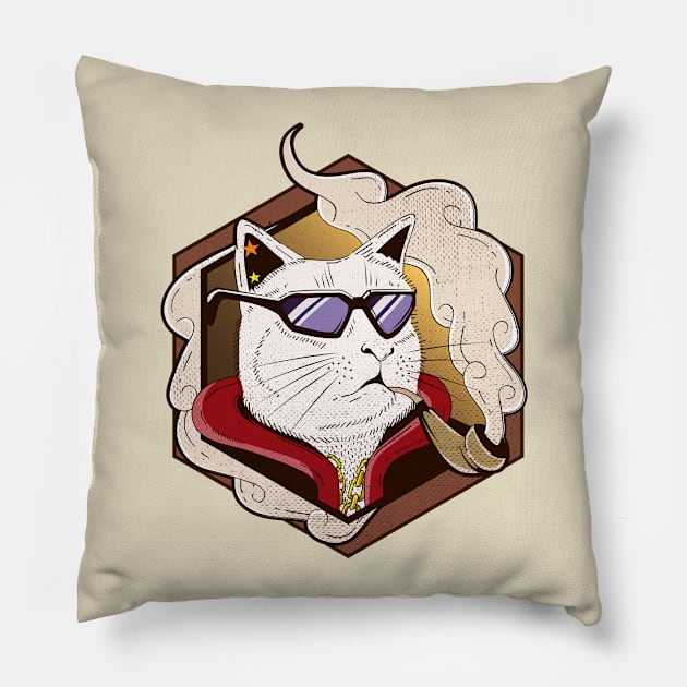 The Catfather Pillow by diardo