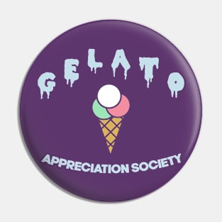 Gelato Appreciation Society ! Pin