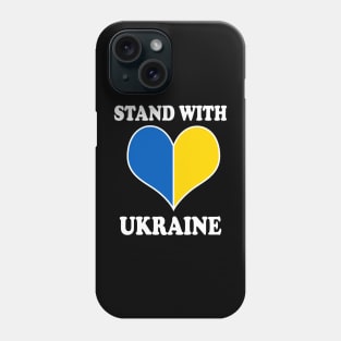 STAND WITH UKRAINE Phone Case