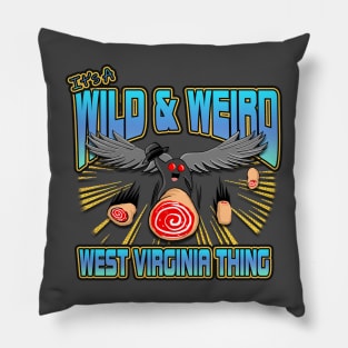 Pepperoni Mothman Pillow