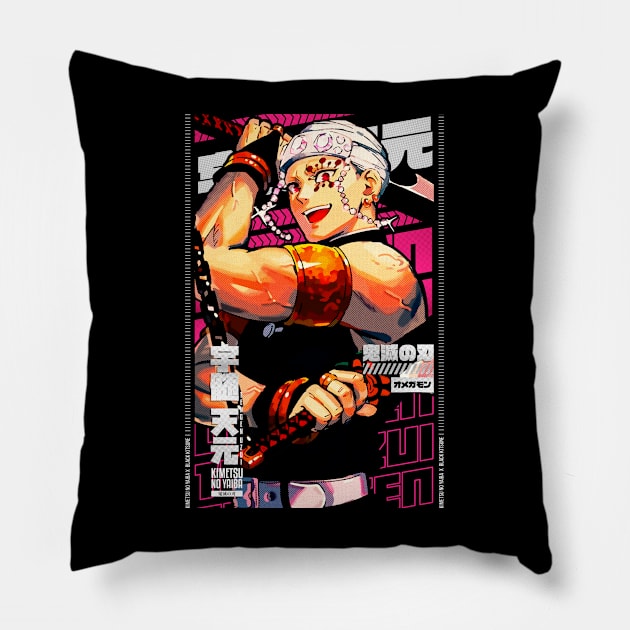 THE FLAMBOYANT SOUND MASTER | ANIME STARS Pillow by Black Kitsune Argentina