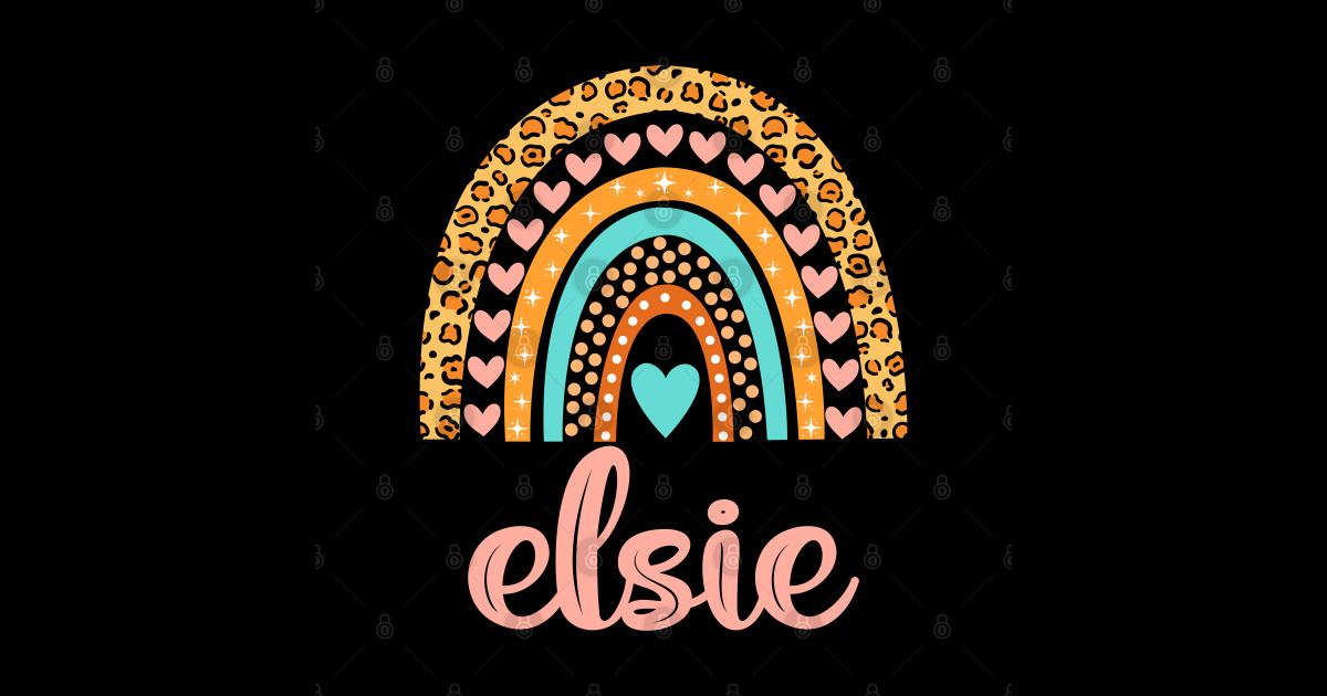 Elsie Name Elsie Birthday Elsie Sticker TeePublic