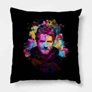 Matt Nathanson - Watercolor Illustration Pillow