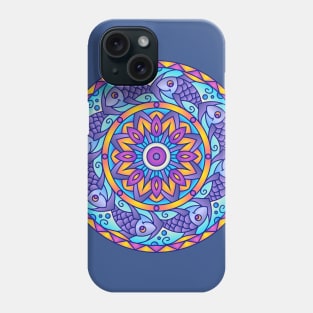 Fish Abstract Mandala Design Phone Case