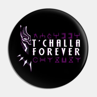 TChalla 4Ever Pin