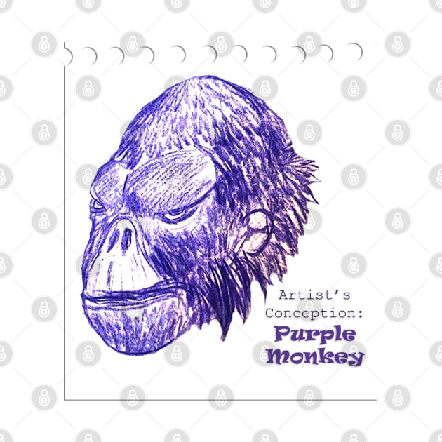 Purple Monkey, Public Menace! by Incon Creation