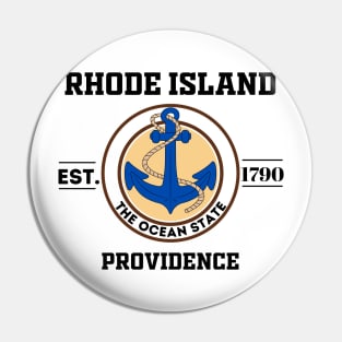 Rhode island state Pin