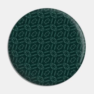 Different Green Pattern Pin