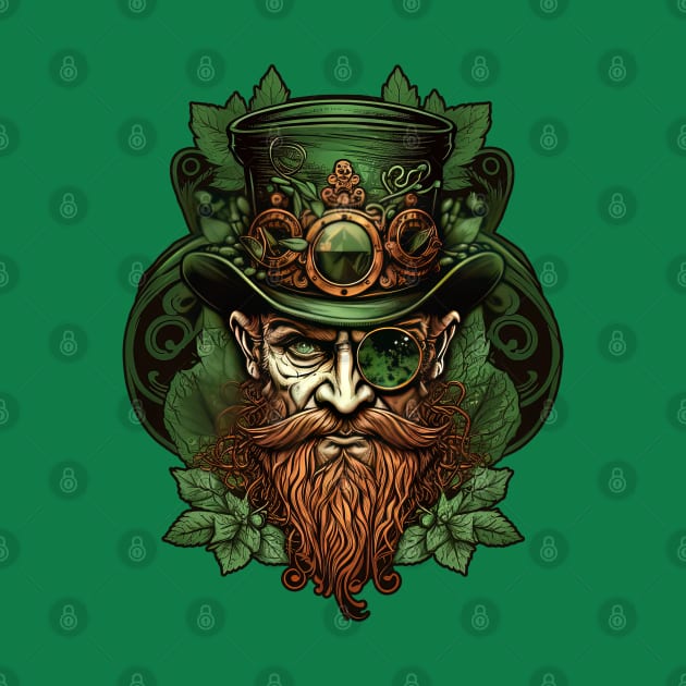 St. Patrick's Day Leprechaun Steam Punk style by MaxDeSanje 