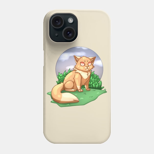 Cream cat Phone Case by HEllRas