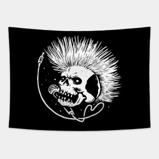 Skull Punk Tapestry