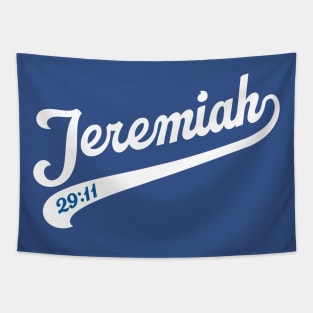 JEREMIAH 29:11 BIBLE VERSE WHITE VERSION Tapestry