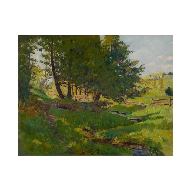 Summer near Beaupre by Maurice Cullen by Classic Art Stall