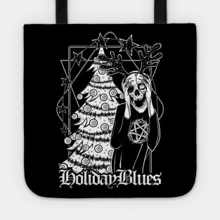 Holiday Blues Tote