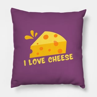 I Love Cheese! Pillow