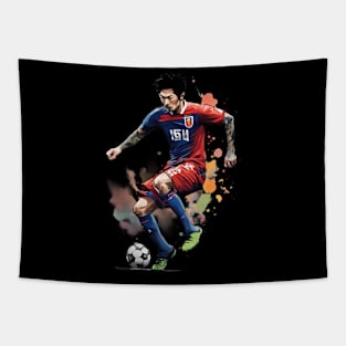 Asian Football Tapestry