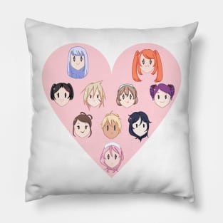 Chibi Yandere Simulator Rivals Pillow