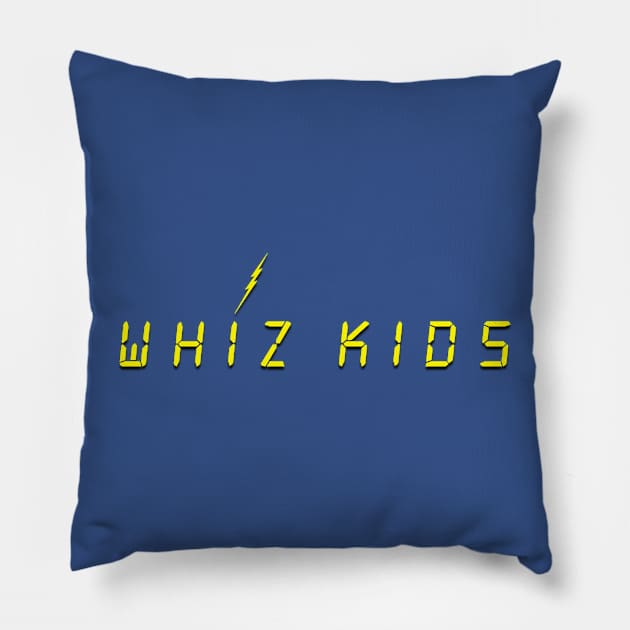 The Whiz Kids! Pillow by The Basement Podcast