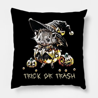 Trick or Trash Pillow