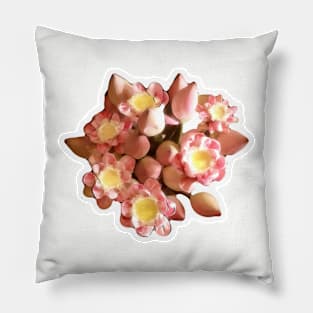 Lotus bouquet Pillow