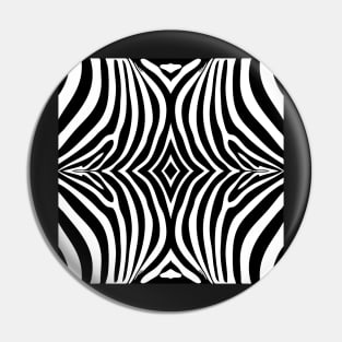 Zebra Pattern Pin