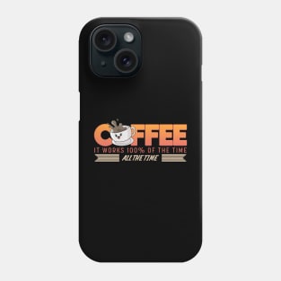 Love to drink coffee Phone Case