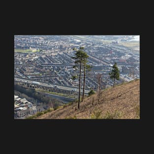 Port Talbot from the hillside - 2013 T-Shirt