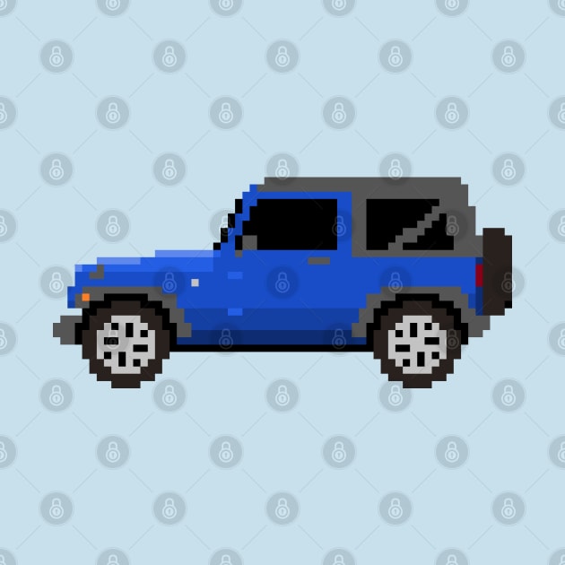 Jeep Wrangler Pixelart by retsbor10@comcast.net