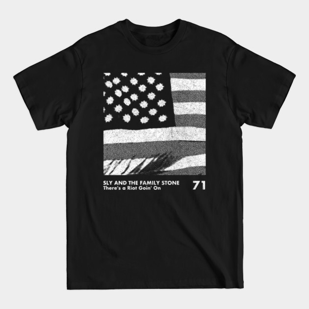 Discover Sly & The Family Stone / Minimal Graphic Design Tribute - Sly Stone - T-Shirt