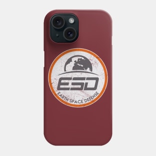 EARTH SPACE DEFENSE (plate) Phone Case