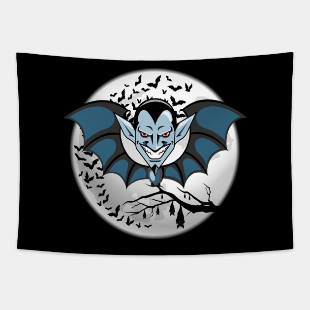 BATMONSTER (Drac) Tapestry by GardenOfNightmares