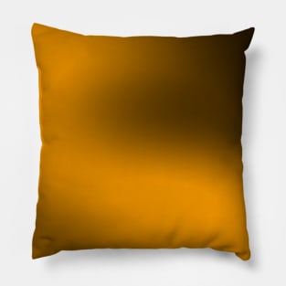 orange and black blobs Pillow