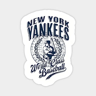 Vintage YANKEES World Class Baseball Magnet