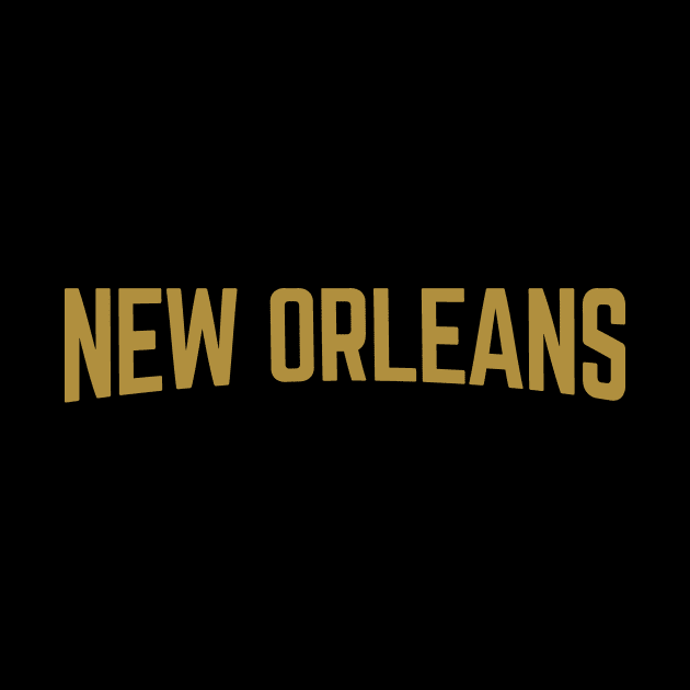 New Orleans City Typography by calebfaires