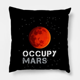 Occupy Mars (SpaceX Mission) - Elon Musk Lovers Gifts Pillow