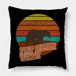 Fat_Bear_Week Pillow